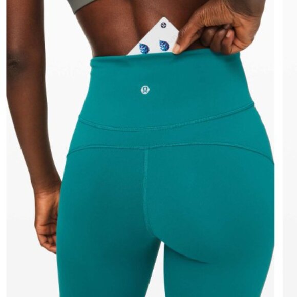 Lululemon In Movement High-Rise Tight 25" *Everlux in Laguna - Size 6 - Picture 5 of 10
